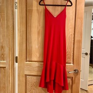 Red Mermaid Susana Monaco Dress